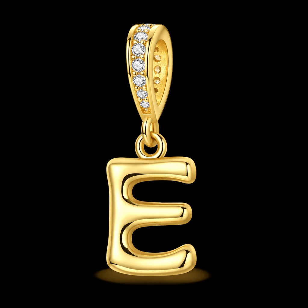 Dainty Cubic Zirconia Initial Pendant