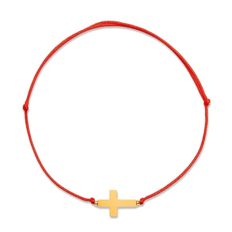 Adjustable Christian Faith Cord Bracelet
