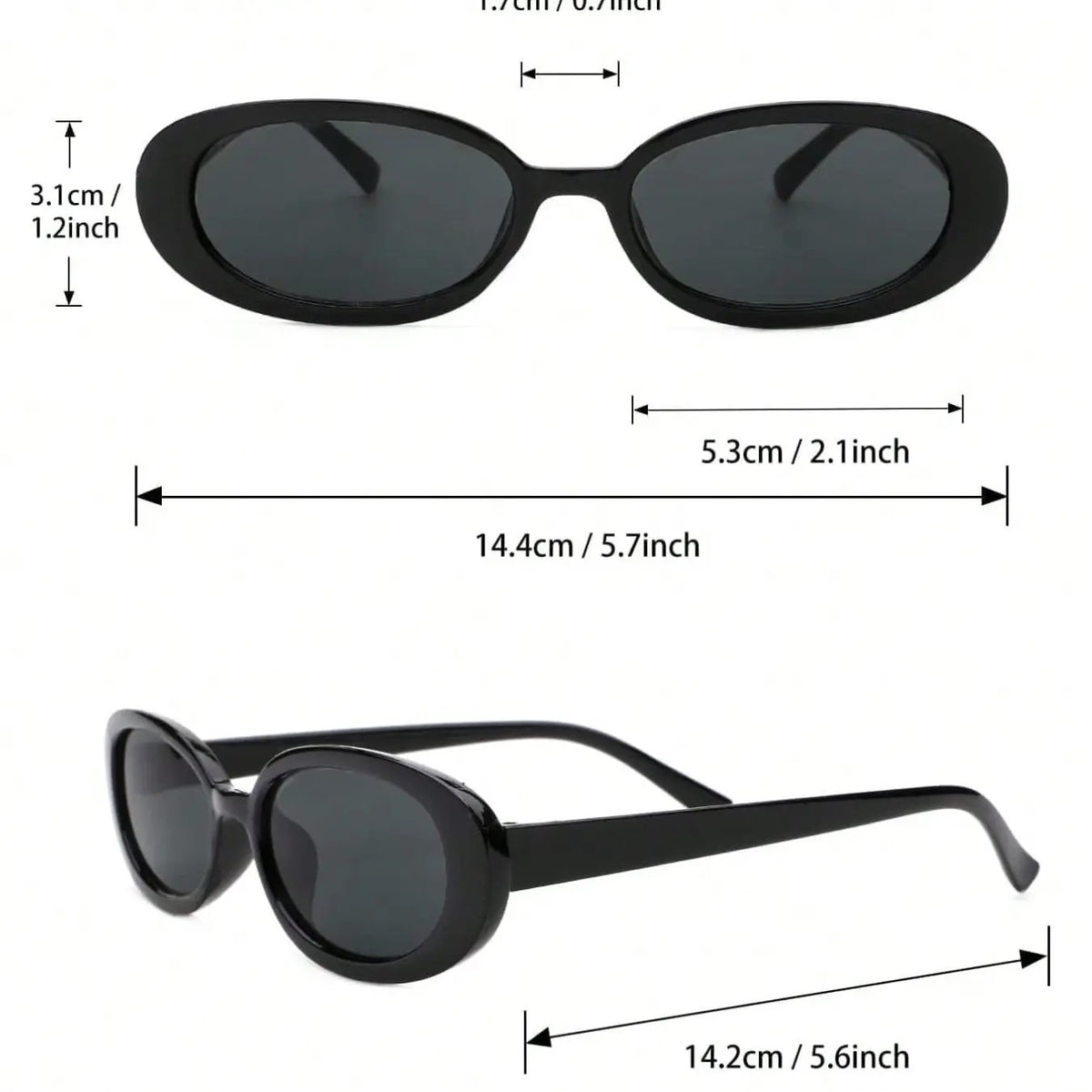 8pc Classy Mixed Frame Sunglasses Set