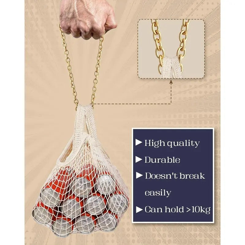 Classy Chunky Paperclip Toggle Necklace