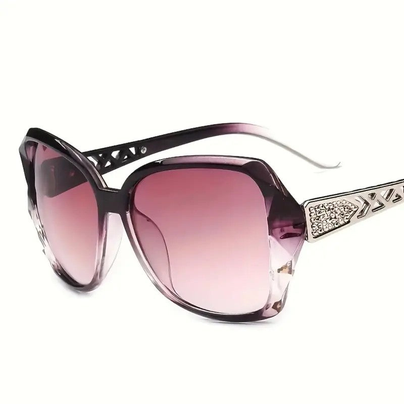 4pc Classy Retro Square Sunglasses Set