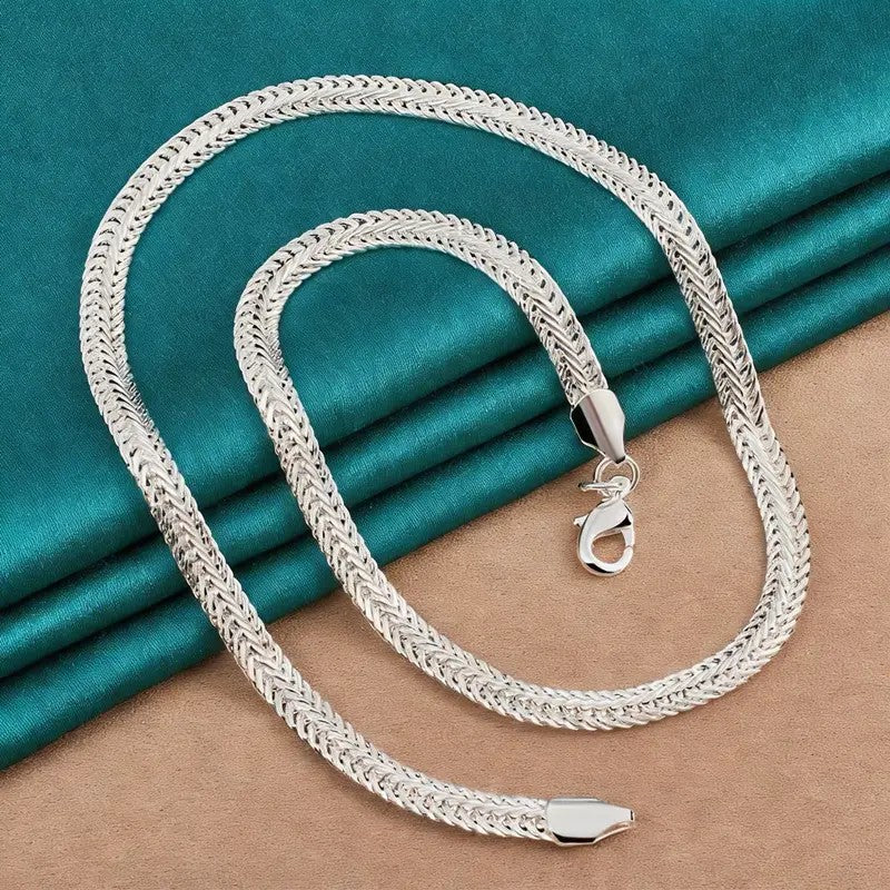 Elegant Woven Rope Choker Necklace