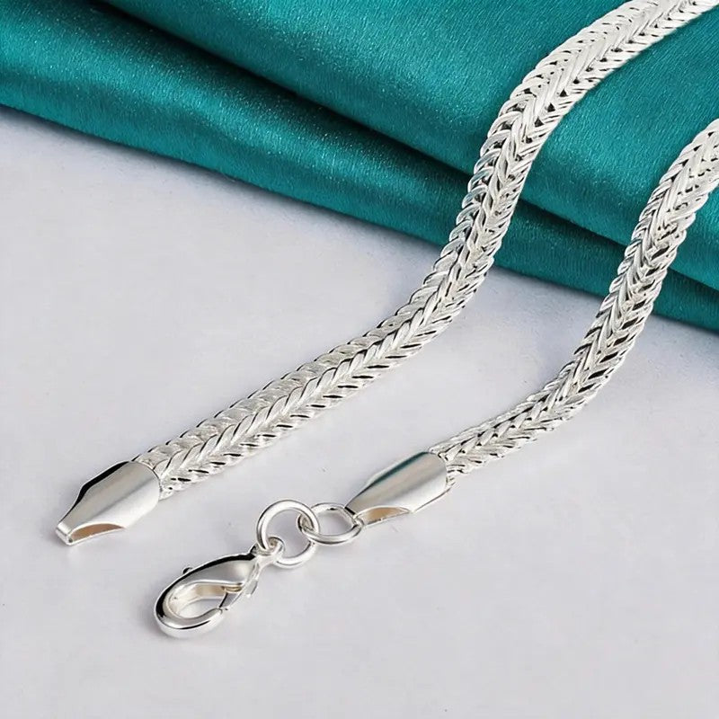 Elegant Woven Rope Choker Necklace