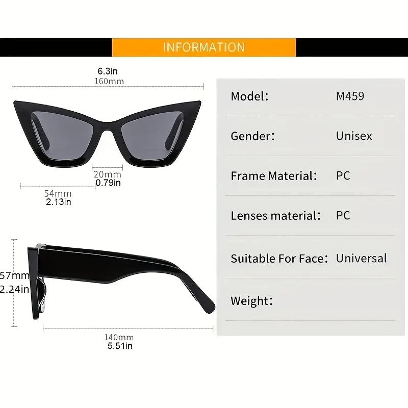 Classy Tortoiseshell Cat Eye Sunglasses