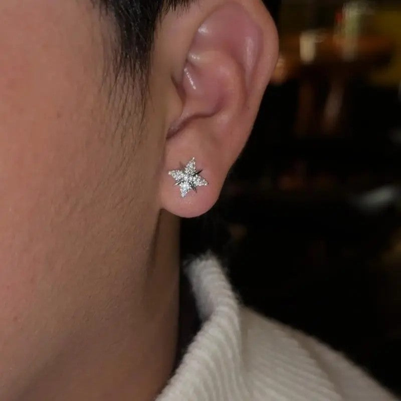 Dainty Star Stud Earrings