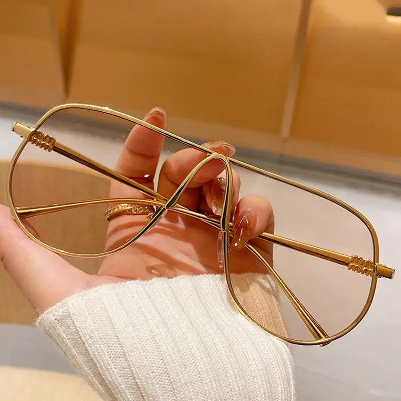 Classy Vintage Inspired Aviator Sunglasses