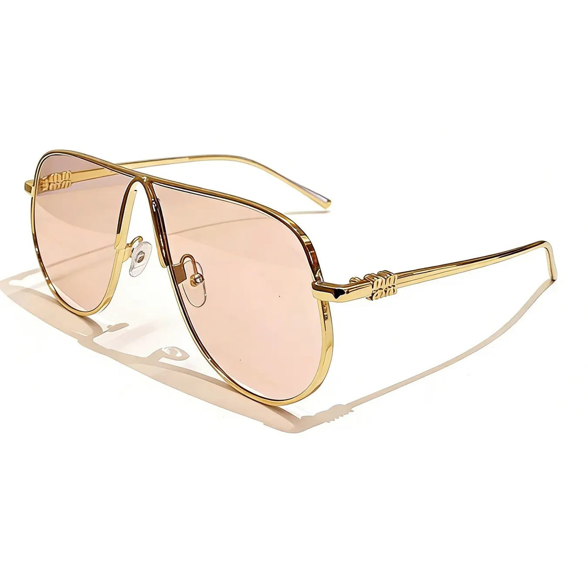 Classy Vintage Inspired Aviator Sunglasses