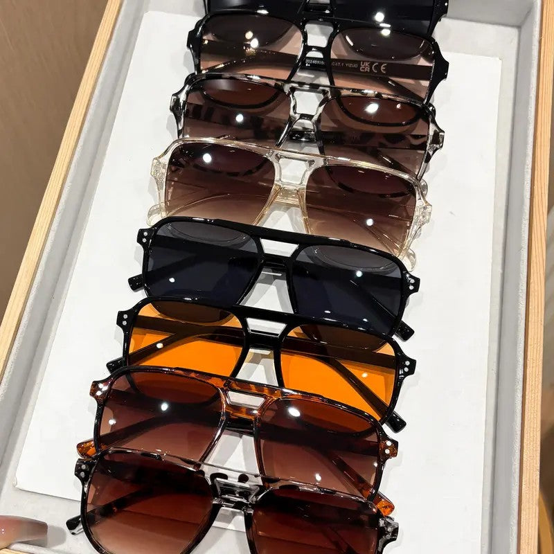 8pc Classy Multicolor PC Sunglasses Set