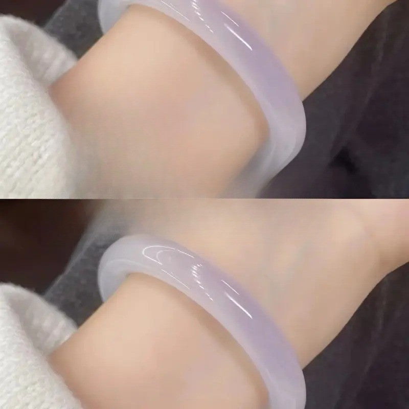 Elegant Green Agate Bangle