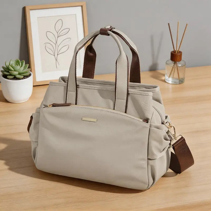 Classy Convertible Nylon Tote Bag