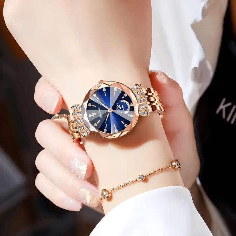 Classy Octagonal Celestial Inspired Watch