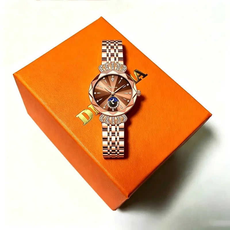 Classy Octagonal Celestial Inspired Watch