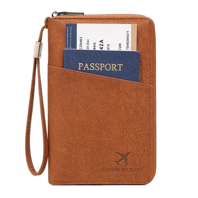 Classy RFID Travel Passport Wallet