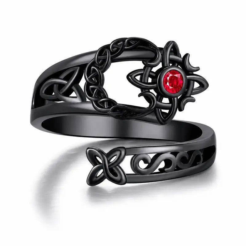 Vintage Witchy Knot Ring