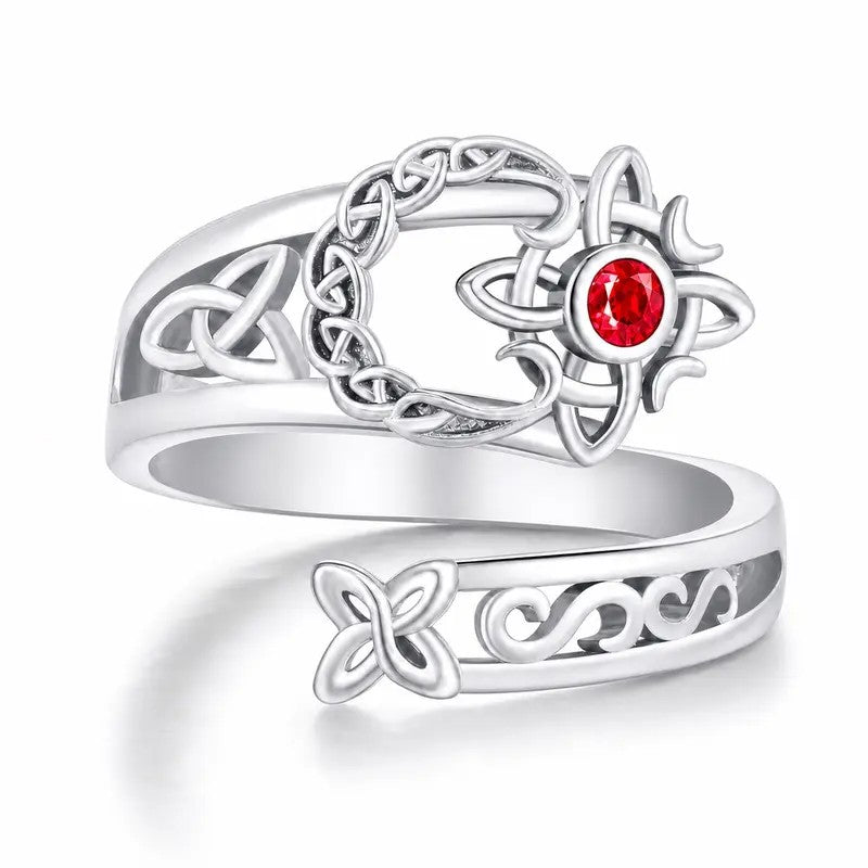 Vintage Witchy Knot Ring