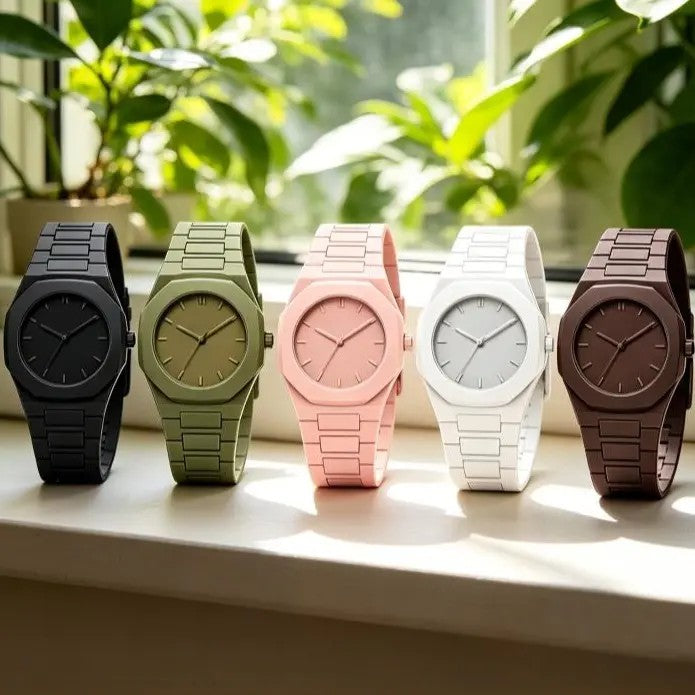 Trendy Minimalist Octagon Watch