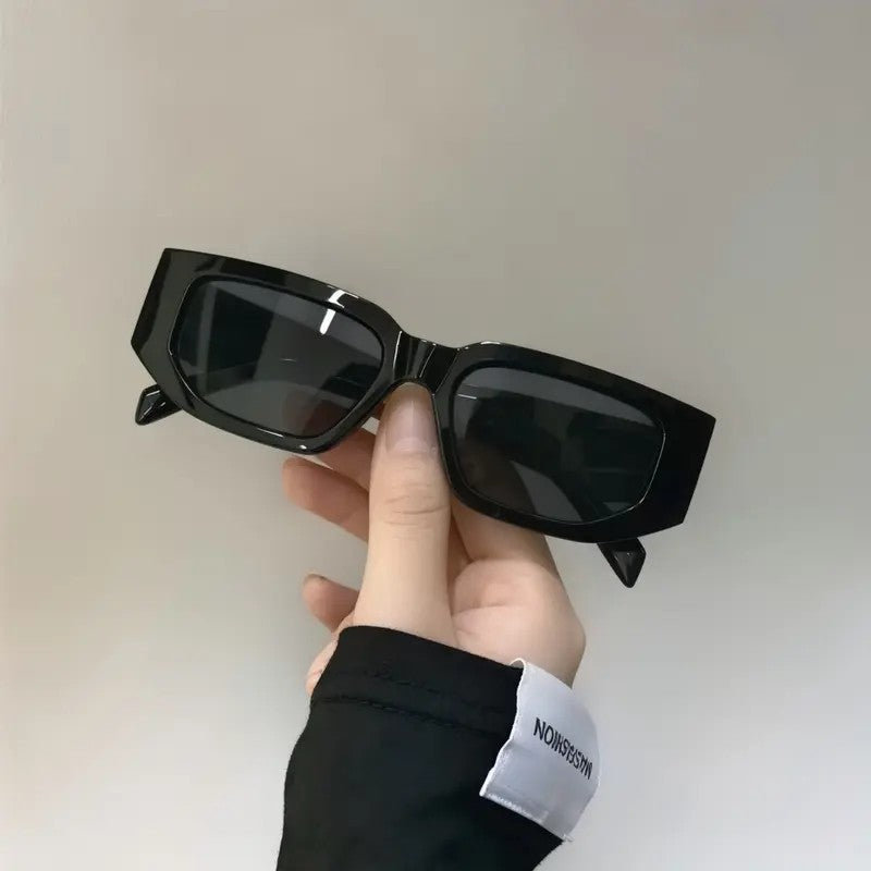 2pc Classy Retro Geometric Sunglasses