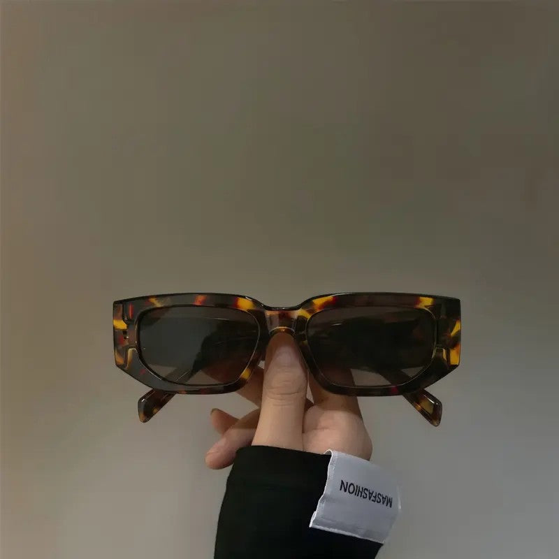 2pc Classy Retro Geometric Sunglasses