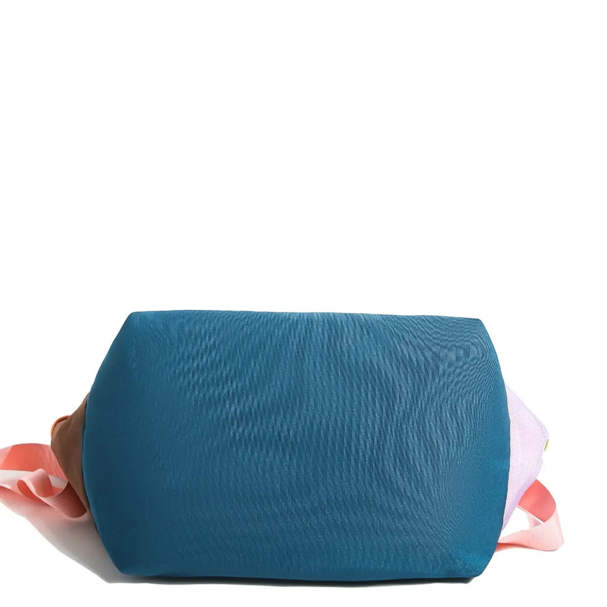 Vibrant Colorblock Multi-Pocket Tote