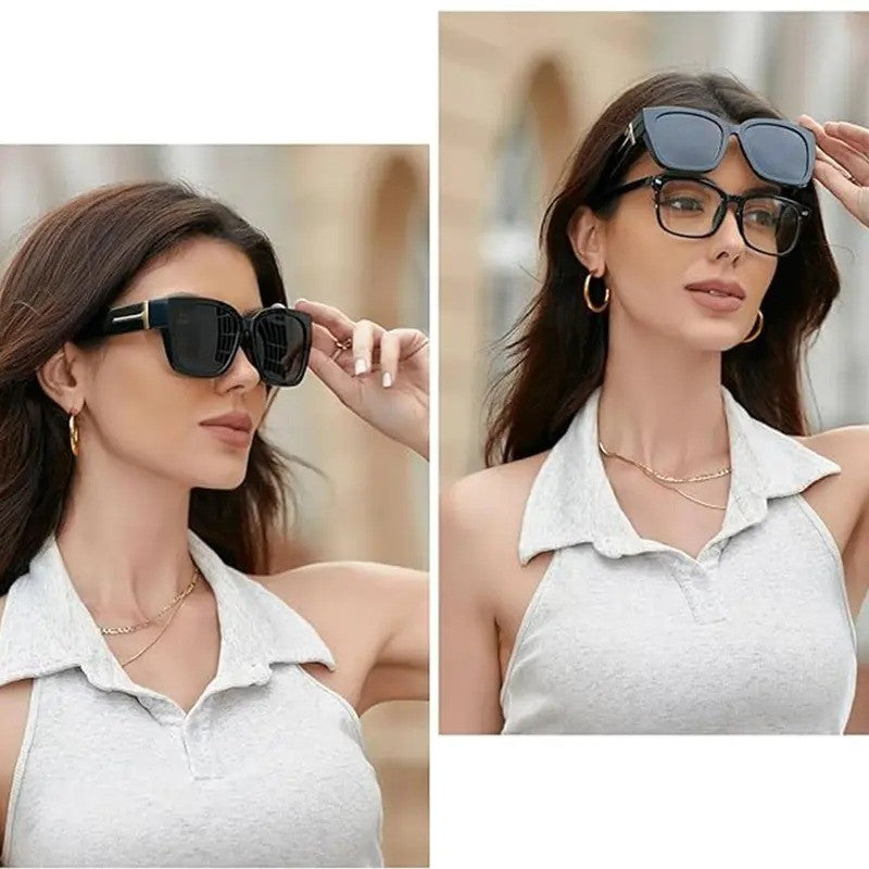Classy Oversized Square Polarized Sunglasses