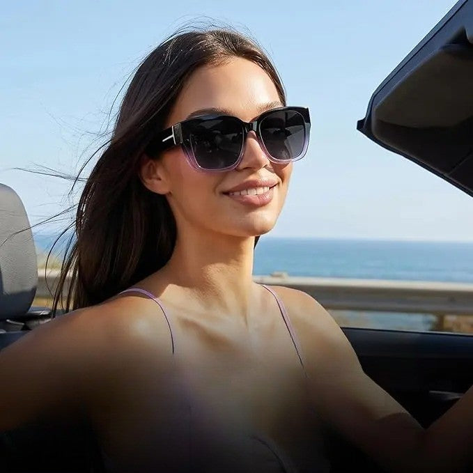 Classy Oversized Square Polarized Sunglasses