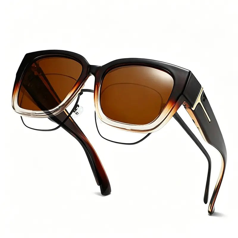 Classy Oversized Square Polarized Sunglasses