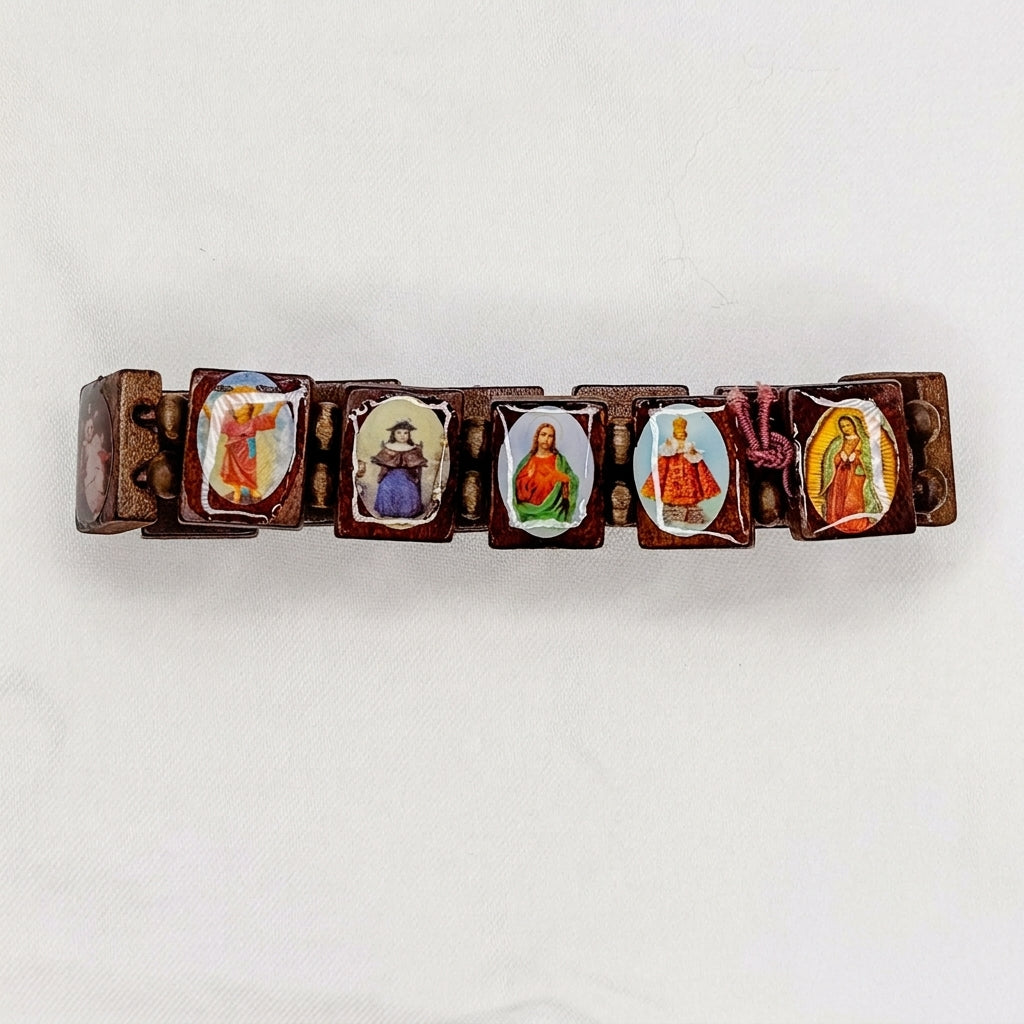 Classic Religious Saint Stretch Bracelet