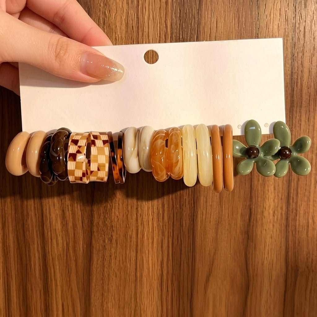 40pc Acrylic Resin Variety Set