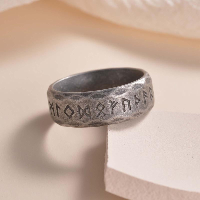 Vintage Viking Writing Ring
