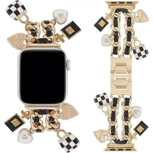 Elegant Apple Watch Charm Strap