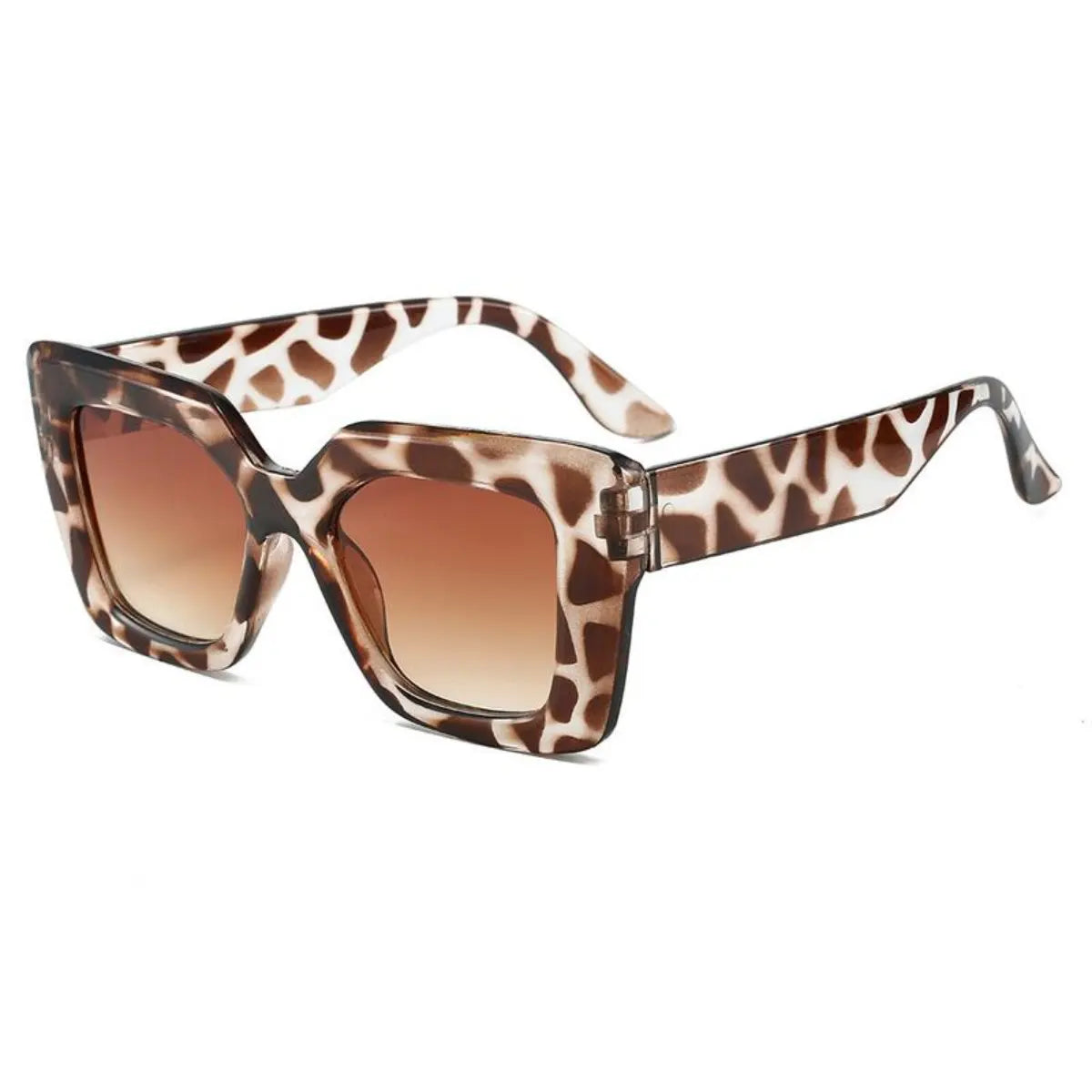 4pc Chic Square Frame UV Protection Sunglasses