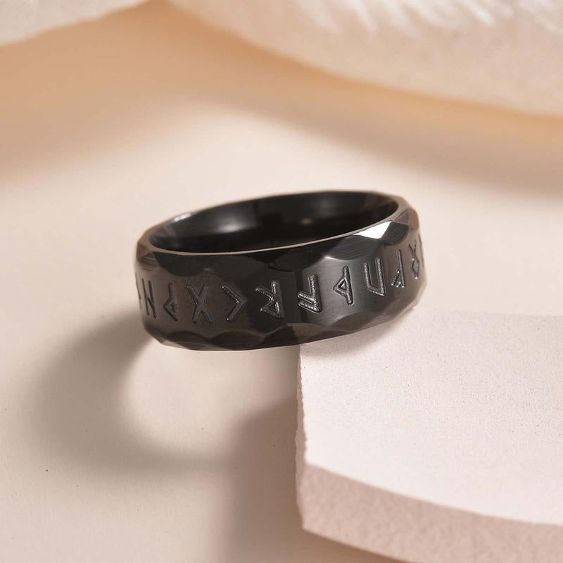 Vintage Viking Writing Ring