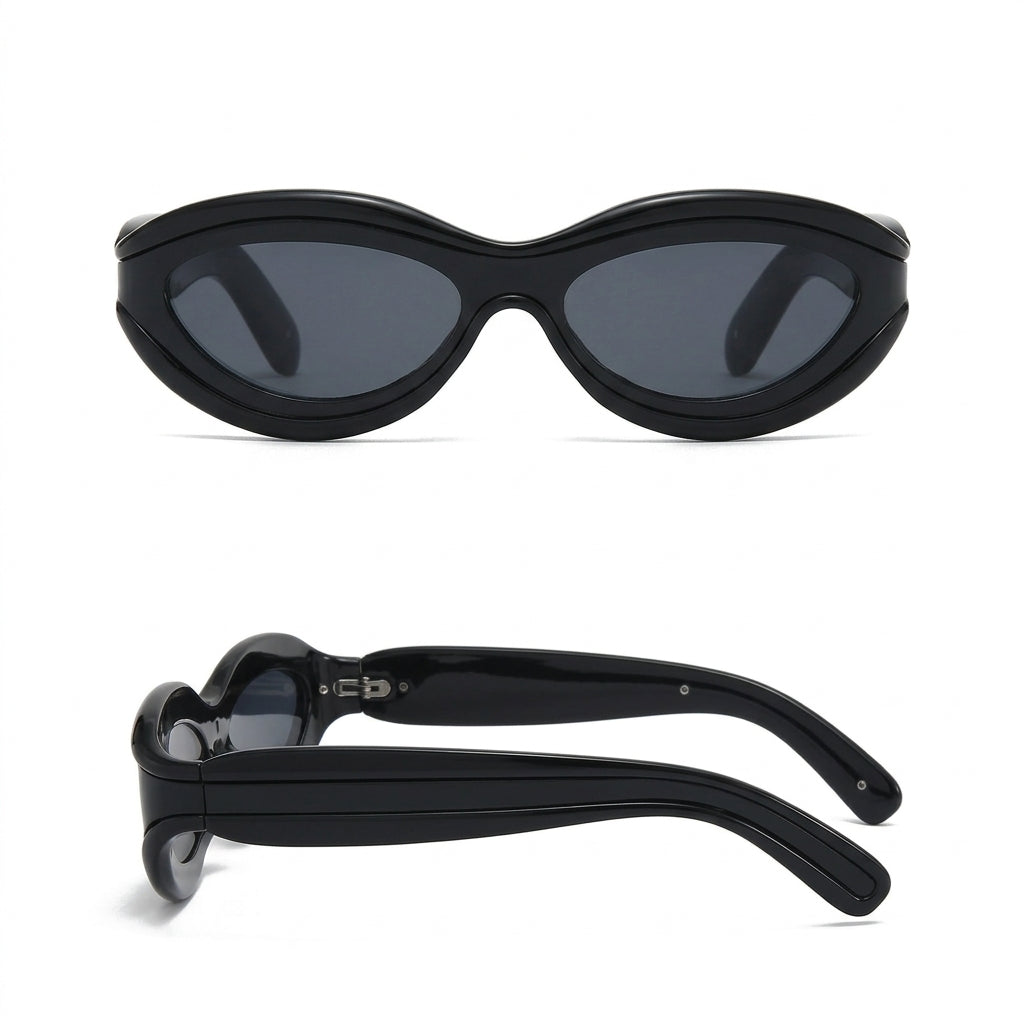 Chic Y2K Oval Sunglasses