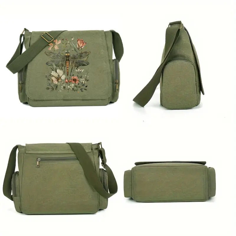 Bohemian Floral Embroidered Shoulder Bag