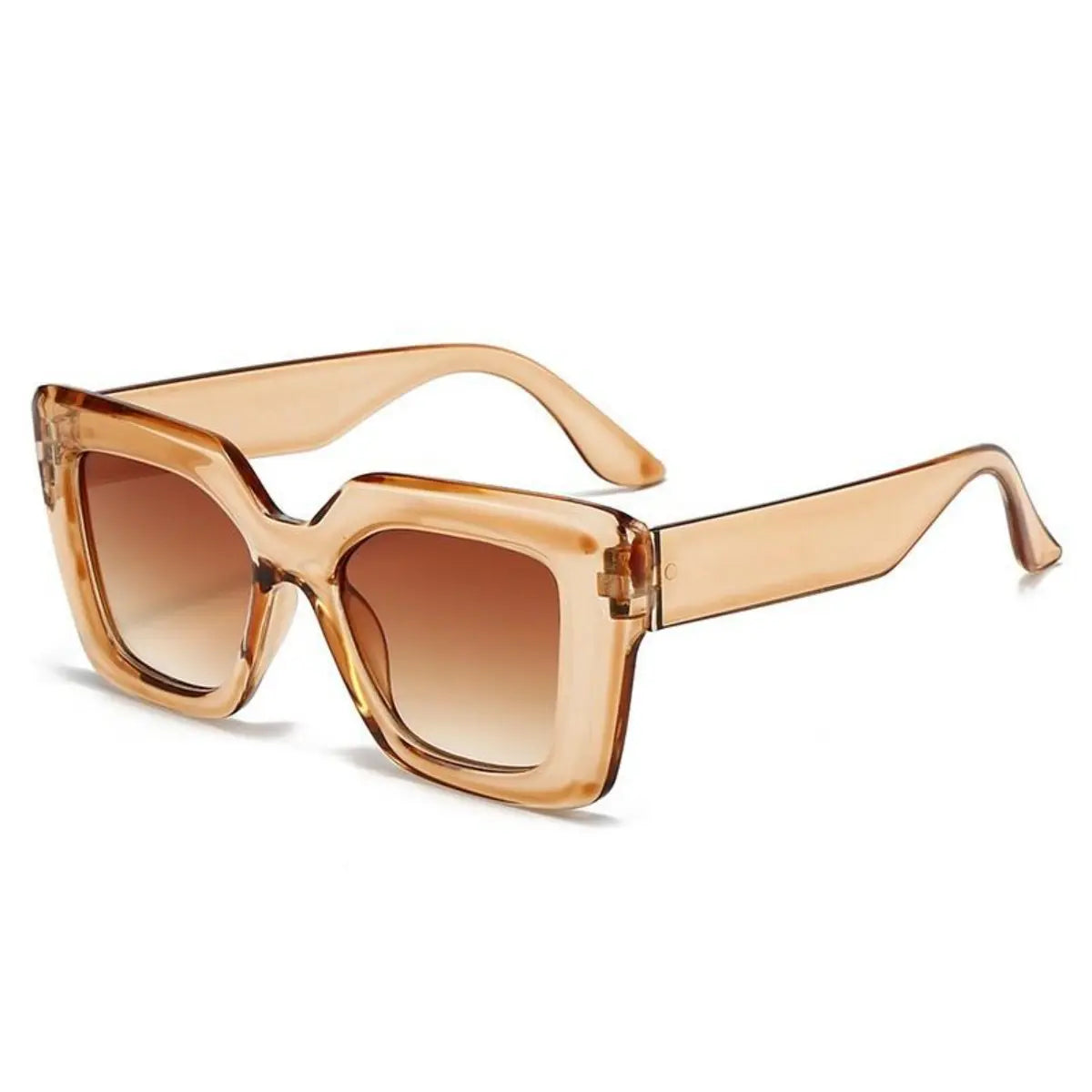 4pc Chic Square Frame UV Protection Sunglasses