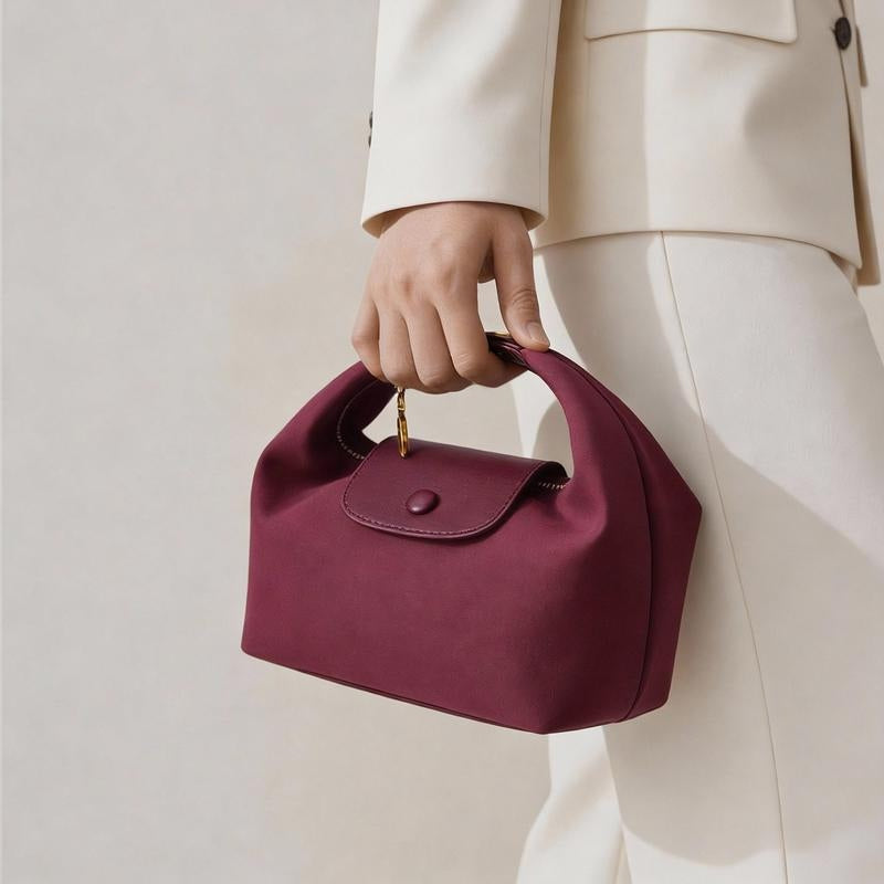 Elegant Minimal Dumpling Bag