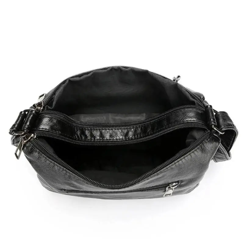 Vintage Multi Pocket Crossbody Bag