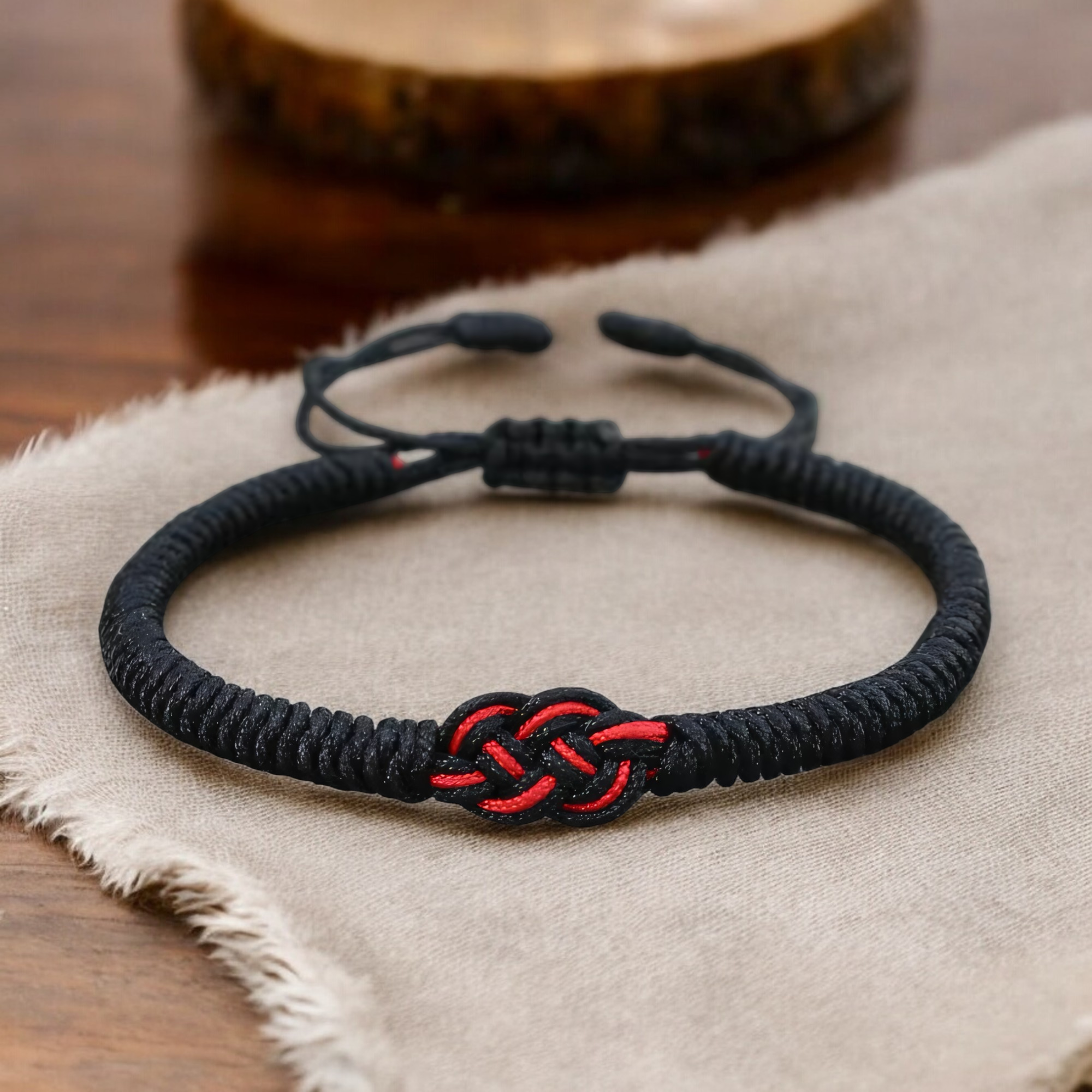 Minimal Red Thread Of Fate Couples Bracelet