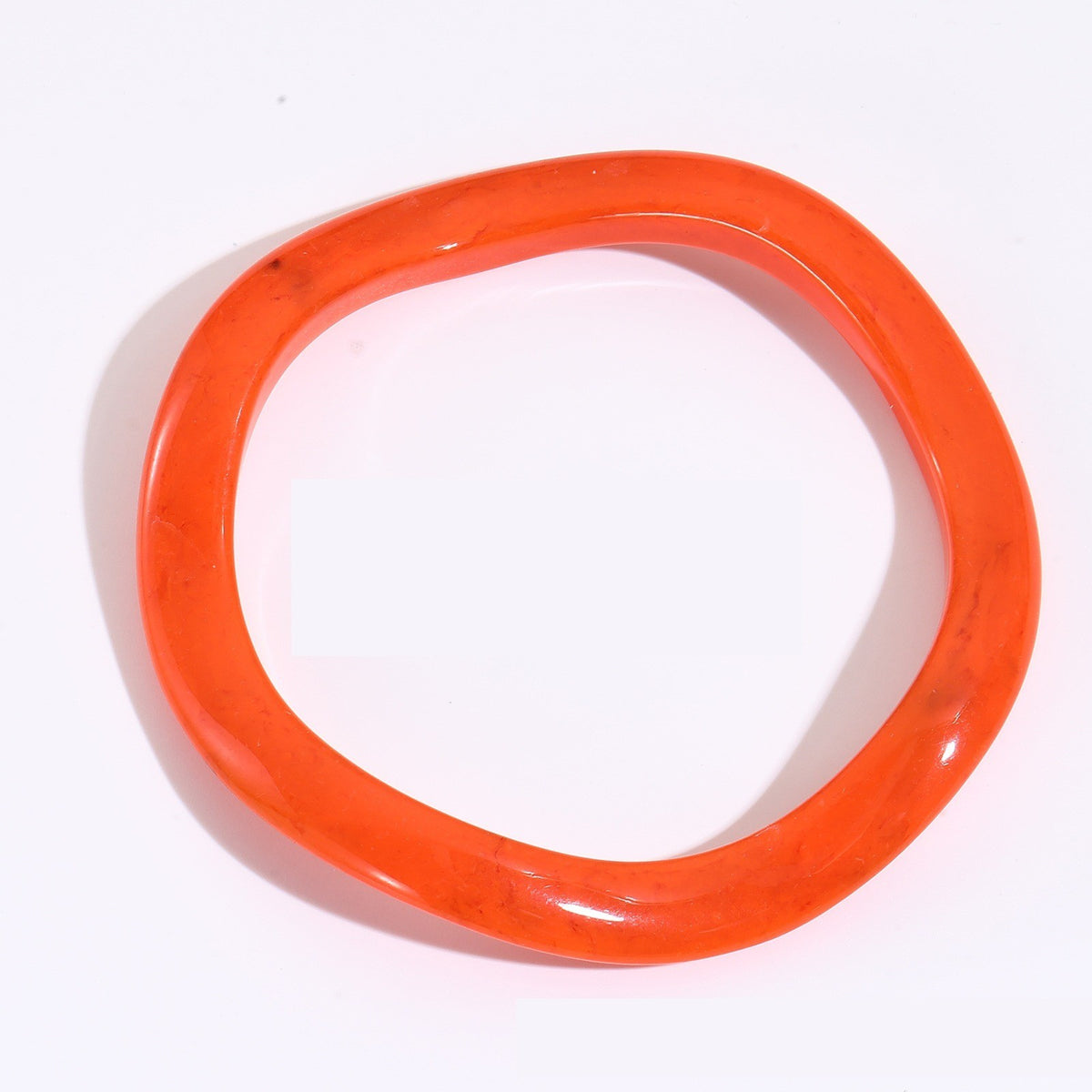 Classy Marbled Resin Bangle Set