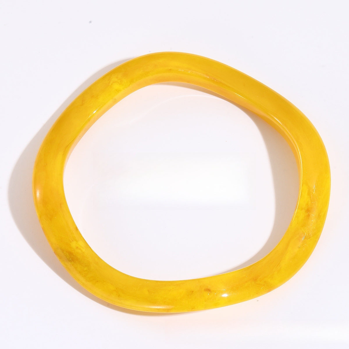 Classy Marbled Resin Bangle Set