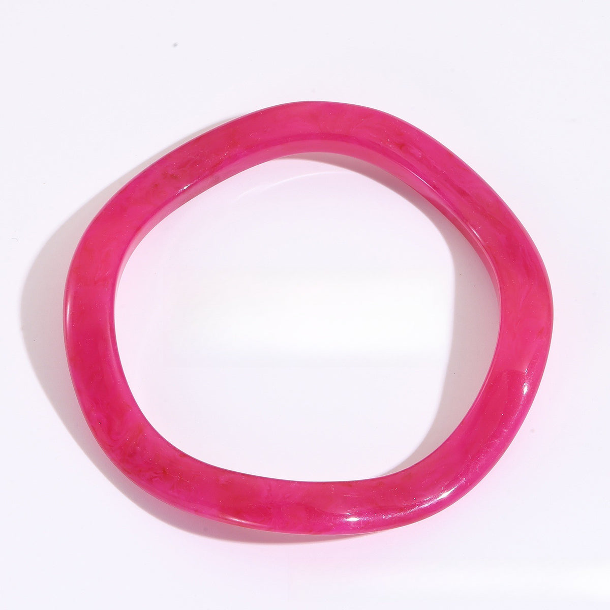 Classy Marbled Resin Bangle Set