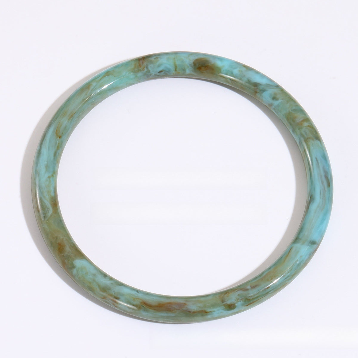 Classy Marbled Resin Bangle Set
