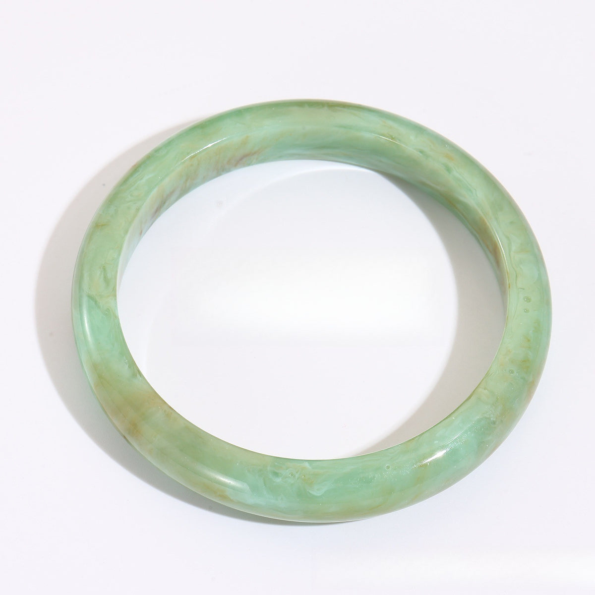 Classy Marbled Resin Bangle Set