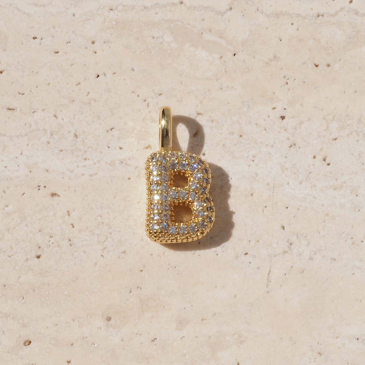 18k Dainty Heart Birthstone Initial Necklace