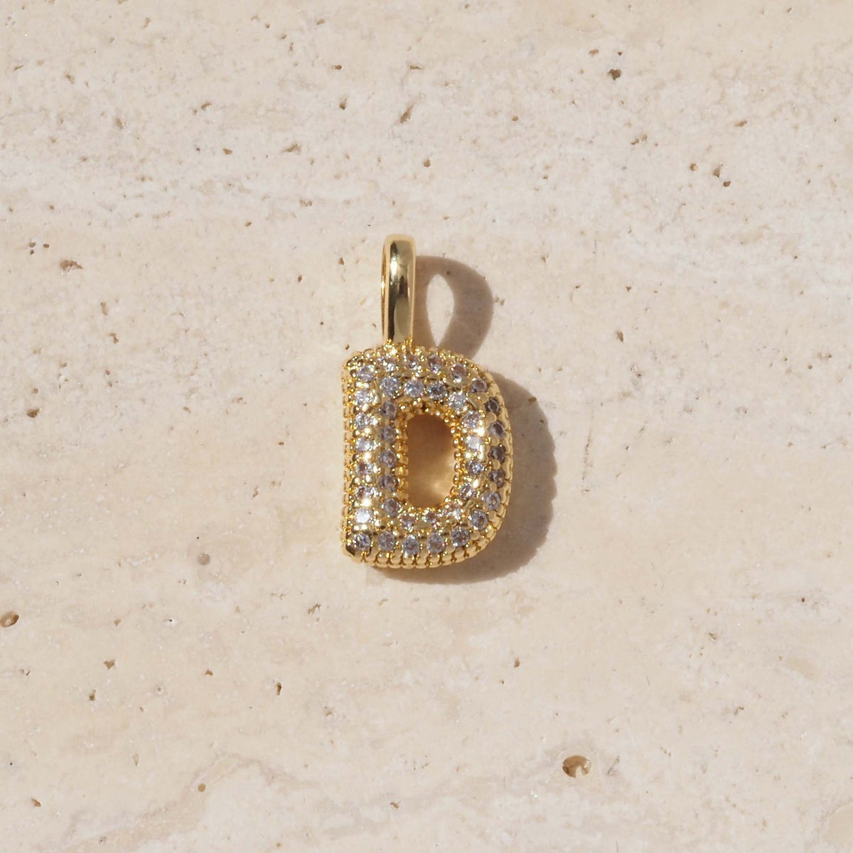 18k Dainty Heart Birthstone Initial Necklace