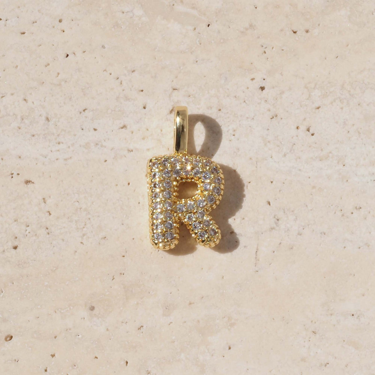 18k Dainty Heart Birthstone Initial Necklace