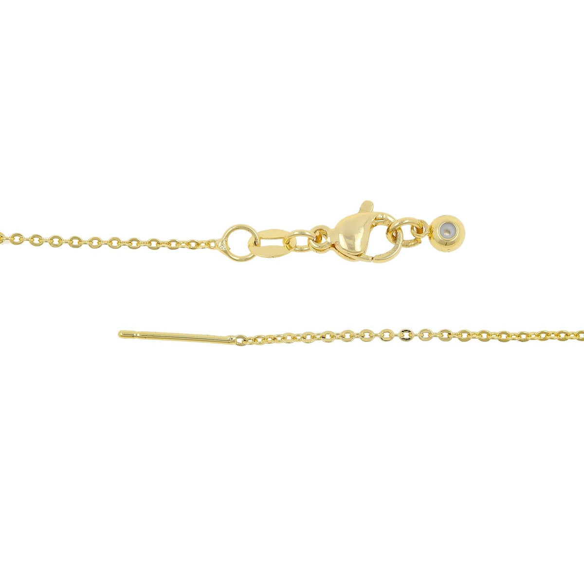 18k Dainty Heart Birthstone Initial Necklace