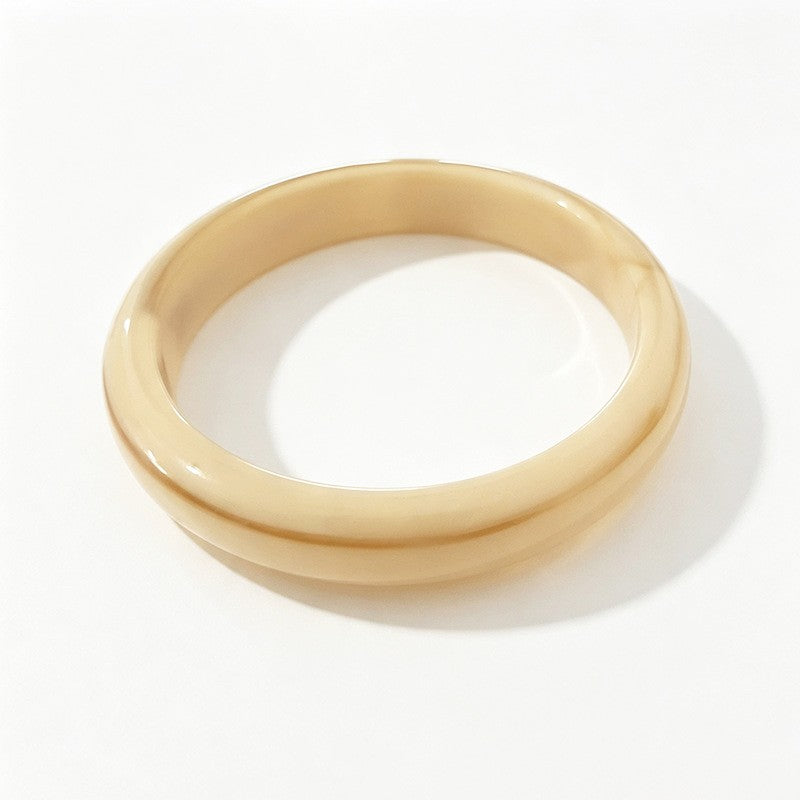Classy Multicolor Resin Bangle Set