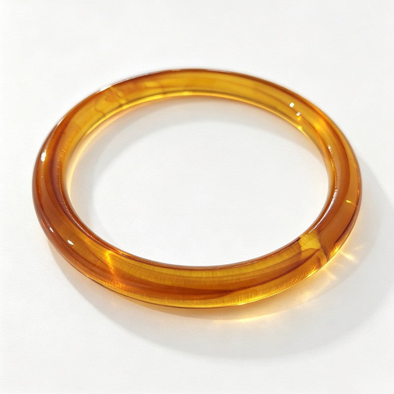 Classy Multicolor Resin Bangle Set