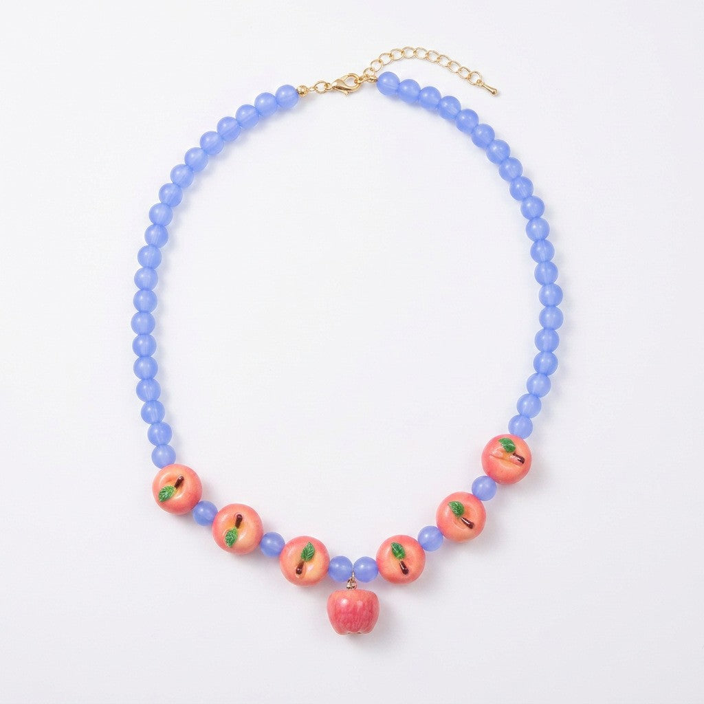 Boho Colorful Fruit Beaded Necklace